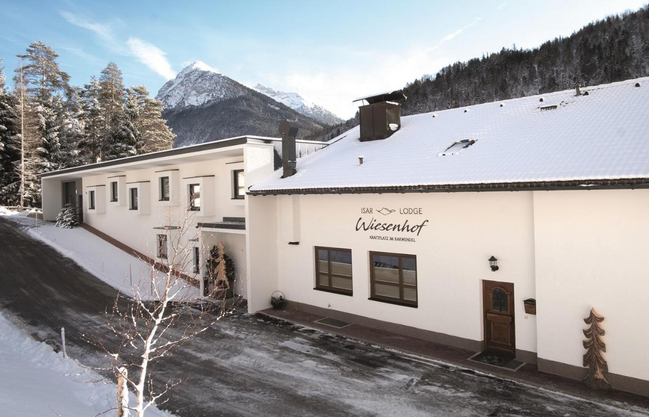 Hotel Garni Isarlodge Wiesenhof Scharnitz Eksteriør bilde